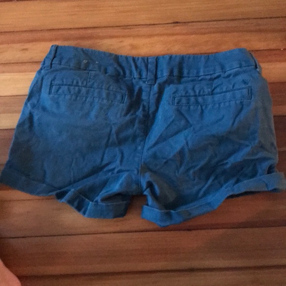 American eagle blue midi stretch shorts - Picture 3 of 3